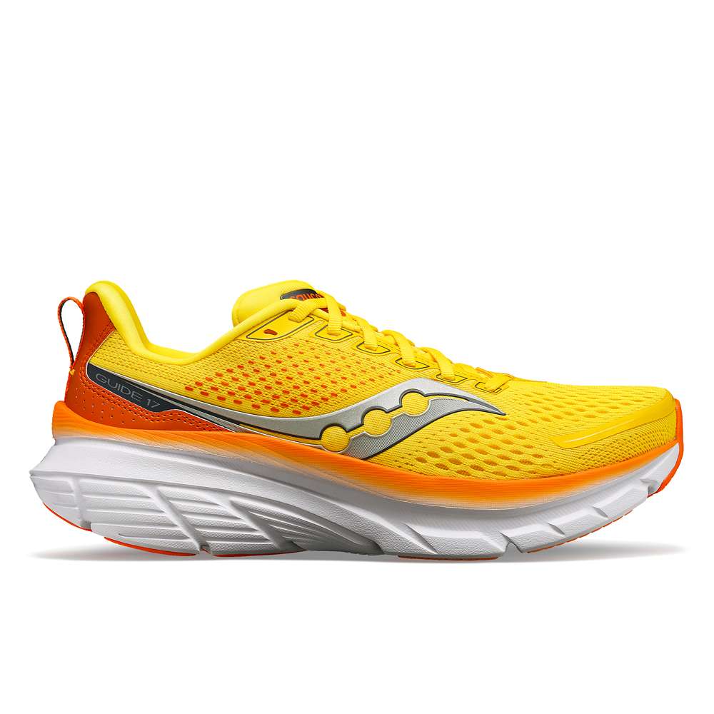 Saucony Guide 17 Herre - Pepper/Canary - Endurance Sport