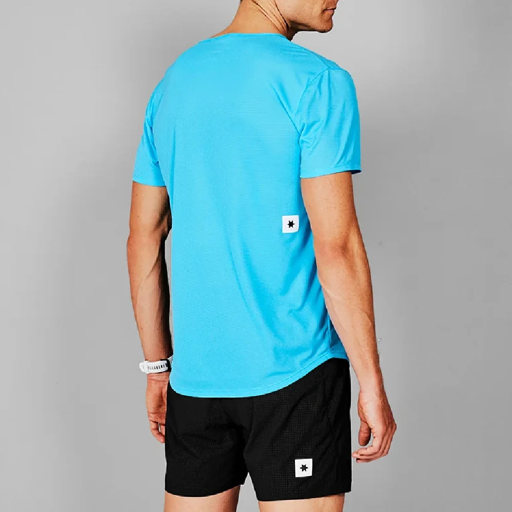 SAYSKY Logo Flow T-shirt - Blue - Endurance Sport