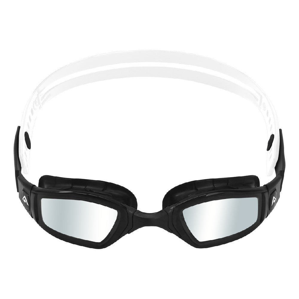 AquaSphere Ninja - Black - Silver Titanium Mirror Lens - Endurance Sport
