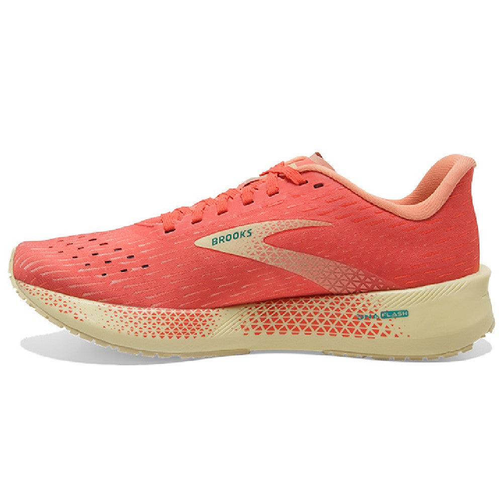 Brooks Hyperion Tempo Dame - Coral/Yellow - Endurance Sport