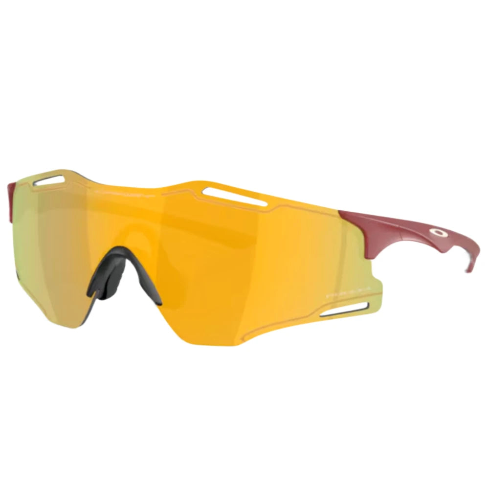 Oakley Cybr Zero - Matte Iron Red / Prizm 24K - Endurance Sport