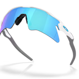 Oakley Radar EV Heater - Polished White / Prizm Sapphire