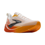 Brooks Ghost Max 4 Herre - White/Orange/Red