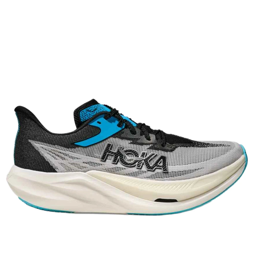 Hoka Rocket X 3 Unisex - White/Black - Endurance Sport