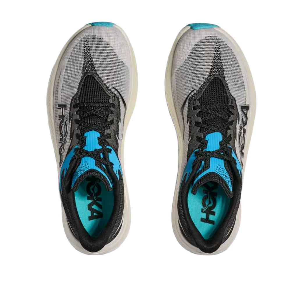 Hoka Rocket X 3 Unisex - White/Black - Endurance Sport