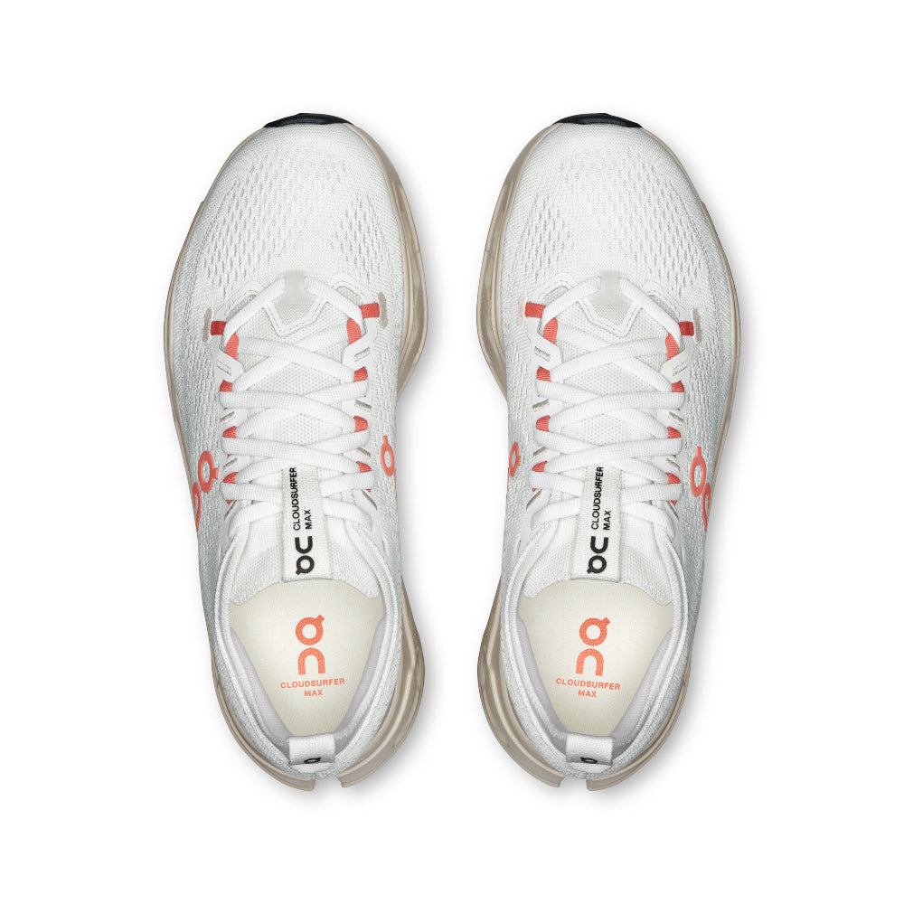 On Cloudsurfer Max Dame - Ivory/Salmon - Endurance Sport
