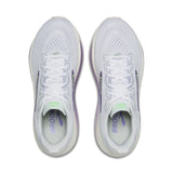 Brooks Ghost 18 Dame - White/Purple Hebe/Green - Endurance Sport