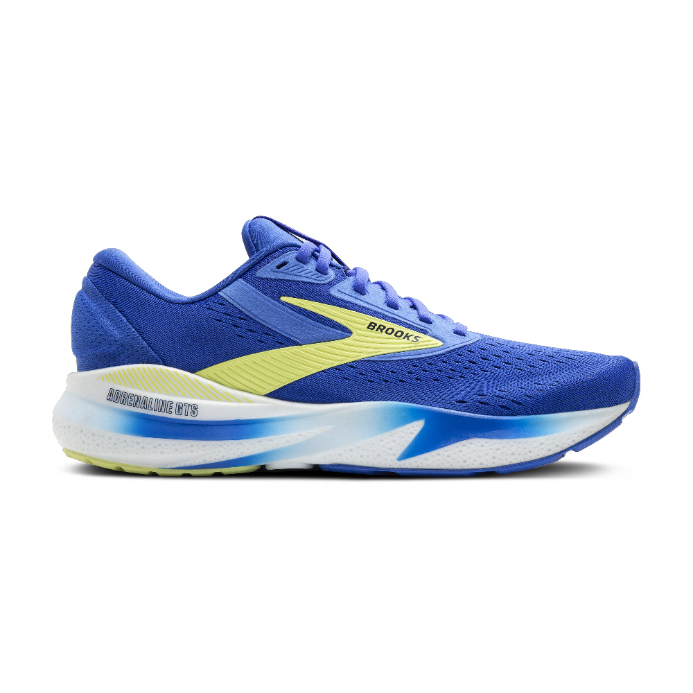 Brooks Mens Adrenaline GTS 24 - Cobalt/Neo Yellow/Peacoat - Endurance Sport