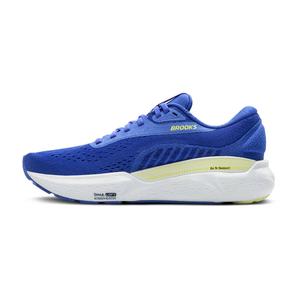 Brooks Mens Adrenaline GTS 24 - Cobalt/Neo Yellow/Peacoat - Endurance Sport