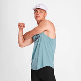 SAYSKY Logo Combat Pro Singlet - Blue