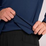 SAYSKY Motion Waffle Long Sleeve - Blue