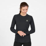 SAYSKY W Blaze Long Sleeve LW Fleece - Black