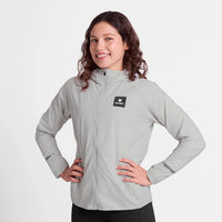 SAYSKY W Clean Pace Flex Hooded Jacket - Grey