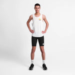 SAYSKY Flower Combat Singlet - White - Endurance Sport