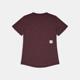 SAYSKY W Clean Combat Pro T-Shirt - Burgundy