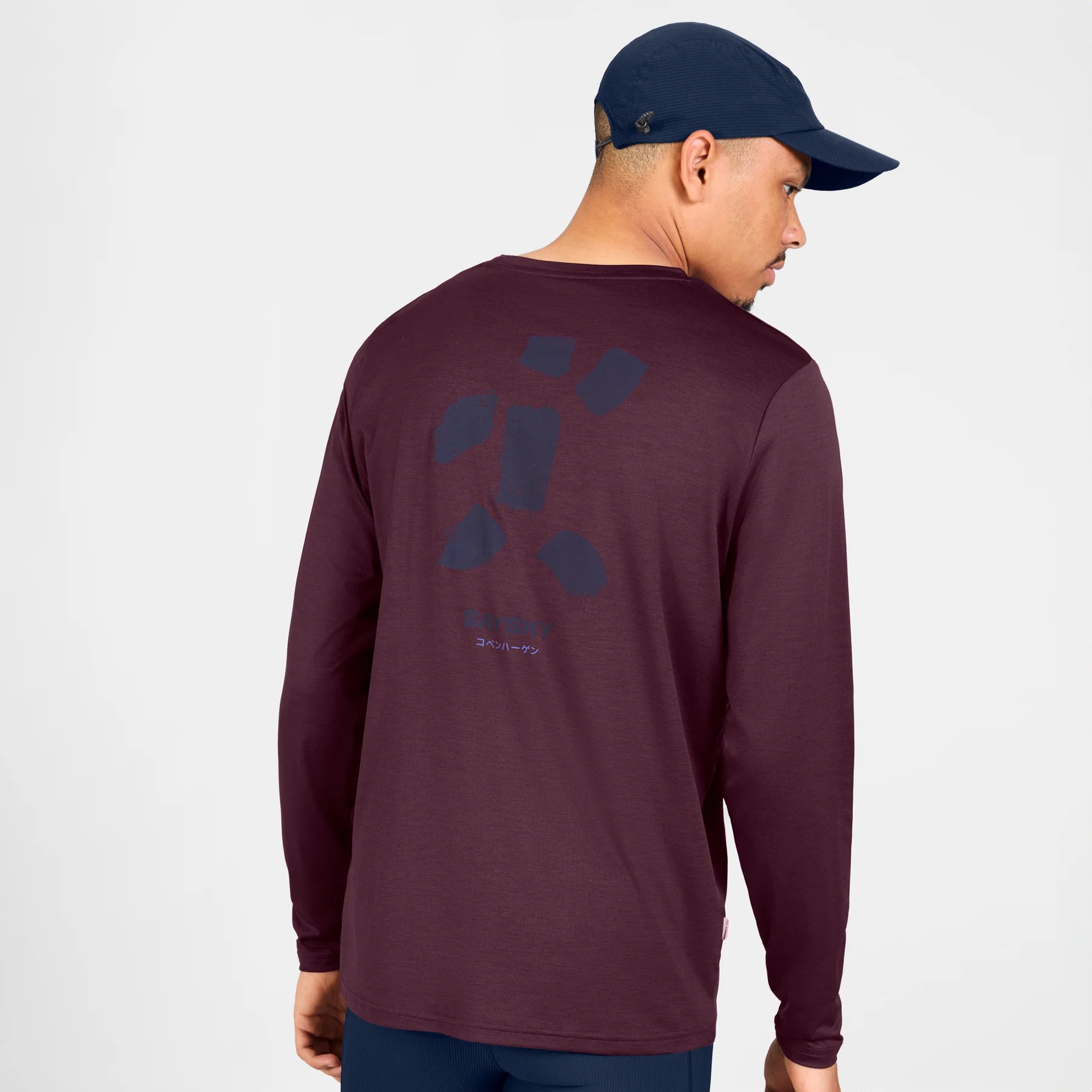 SAYSKY Statement Pace Long Sleeve - Burgundy