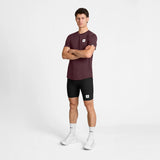 SAYSKY Clean Combat Pro T-Shirt - Burgundy