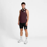 SAYSKY Clean Combat Pro Singlet - Burgundy
