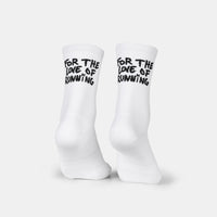 Saysky Combat High Socks - White: For the Love of Running