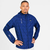 SAYSKY Mens Pace Jacket - Blue Checker