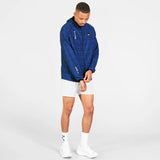 SAYSKY Mens Pace Jacket - Blue Checker