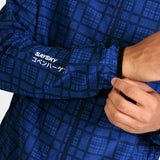 SAYSKY Mens Pace Jacket - Blue Checker