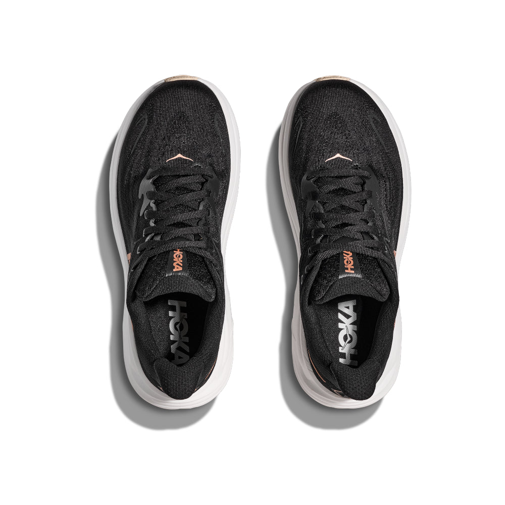 Hoka Clifton 10 Dame -Black / Rose Gold - Endurance Sport