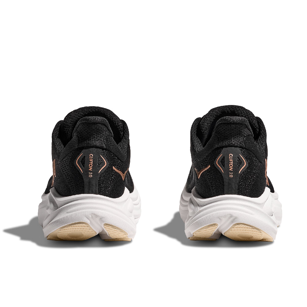 Hoka Clifton 10 Dame -Black / Rose Gold - Endurance Sport