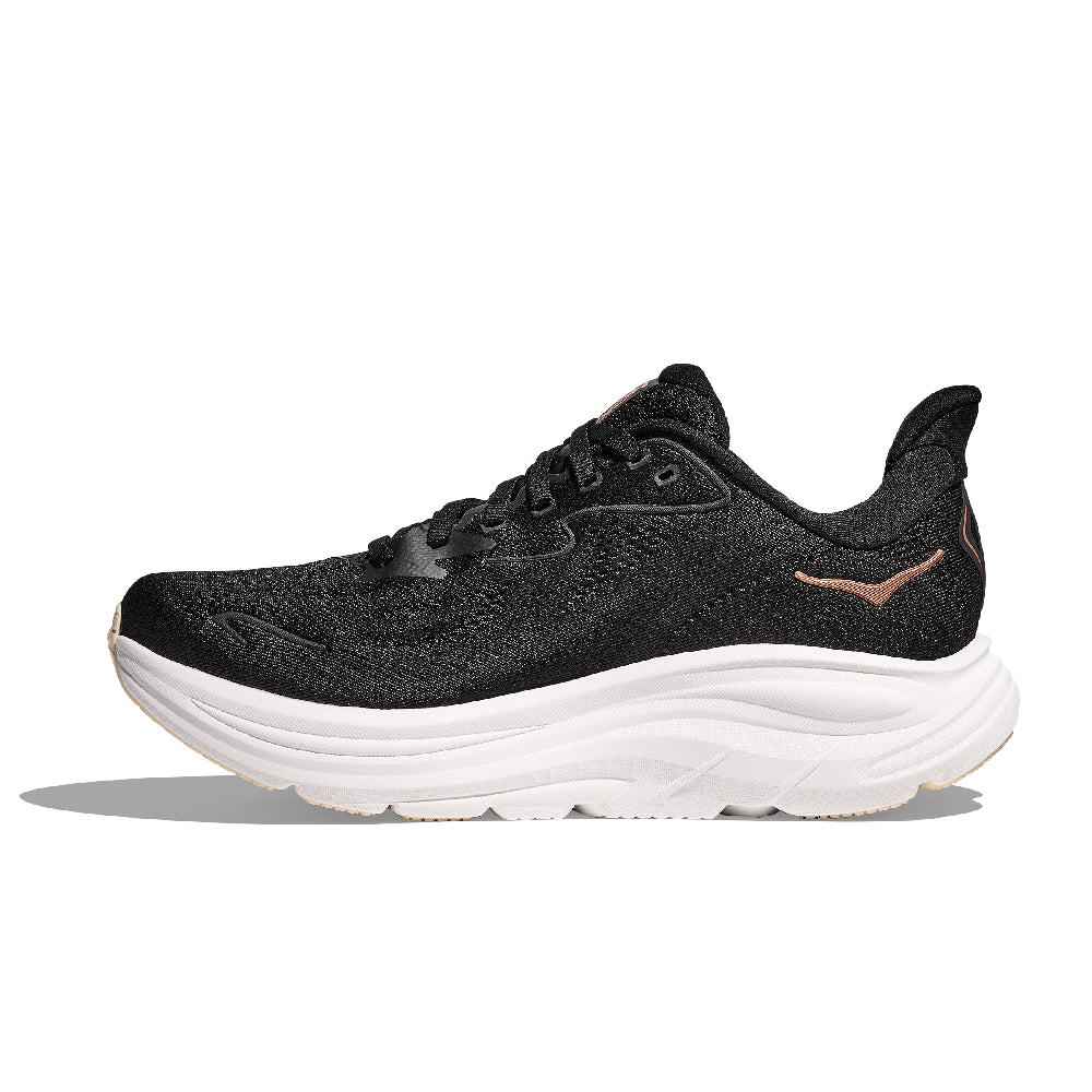 Hoka Clifton 10 Dame -Black / Rose Gold - Endurance Sport