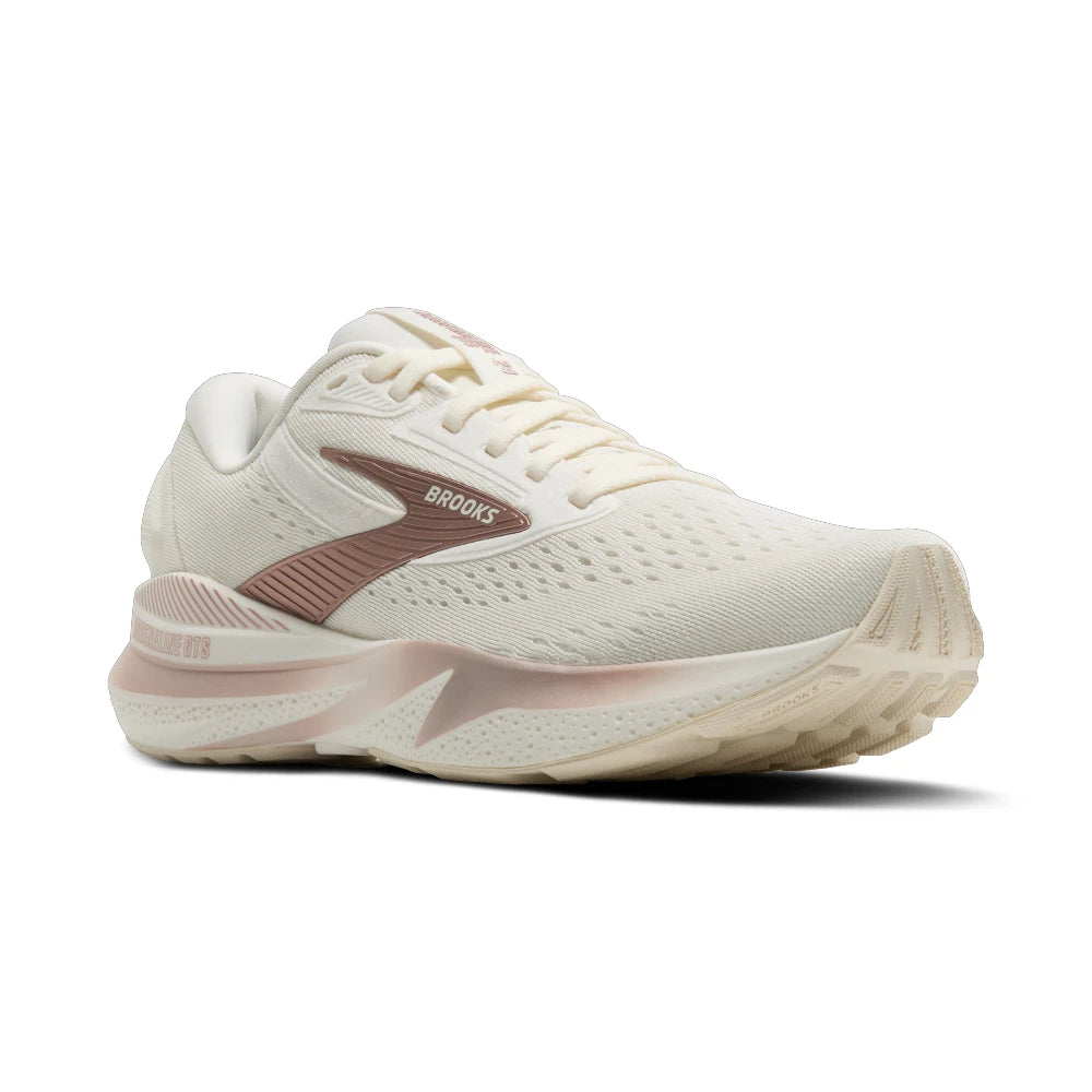 Brooks Adrenaline GTS 24 Dame - Coconut/Rose Gold/White - Endurance Sport