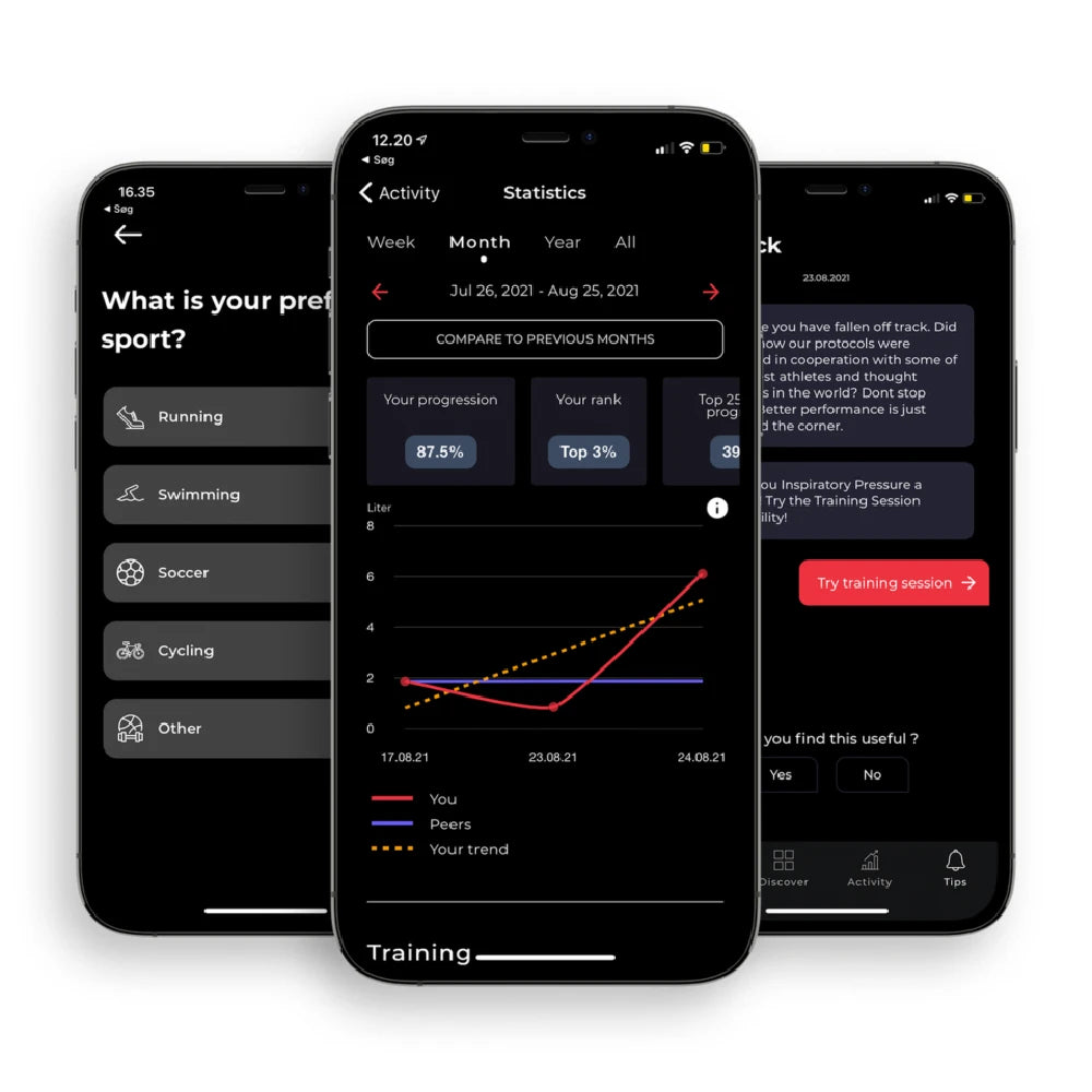 Airofit PRO 2.0 Breathing Trainer - Endurance Sport