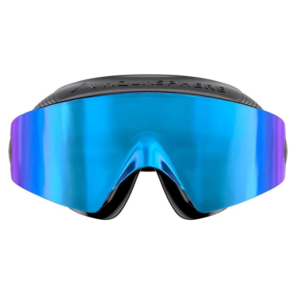 AquaSphere Defy.Ultra - Black/Blue Titanium Mirror Lens - Endurance Sport
