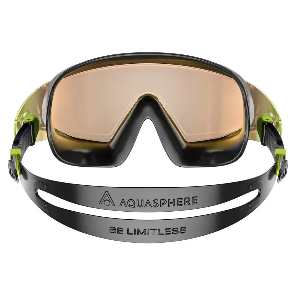 AquaSphere Defy.Ultra - Black/Blue Titanium Mirror Lens - Endurance Sport