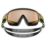 AquaSphere Defy.Ultra - Black/Blue Titanium Mirror Lens - Endurance Sport