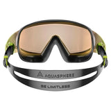 AquaSphere Defy.Ultra - Black/Blue Titanium Mirror Lens - Endurance Sport