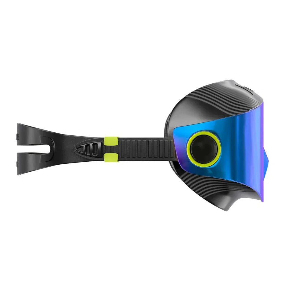 AquaSphere Defy.Ultra - Black/Blue Titanium Mirror Lens - Endurance Sport