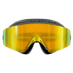 AquaSphere Defy.Ultra - Black/Yellow Titanium Mirror Lens - Endurance Sport