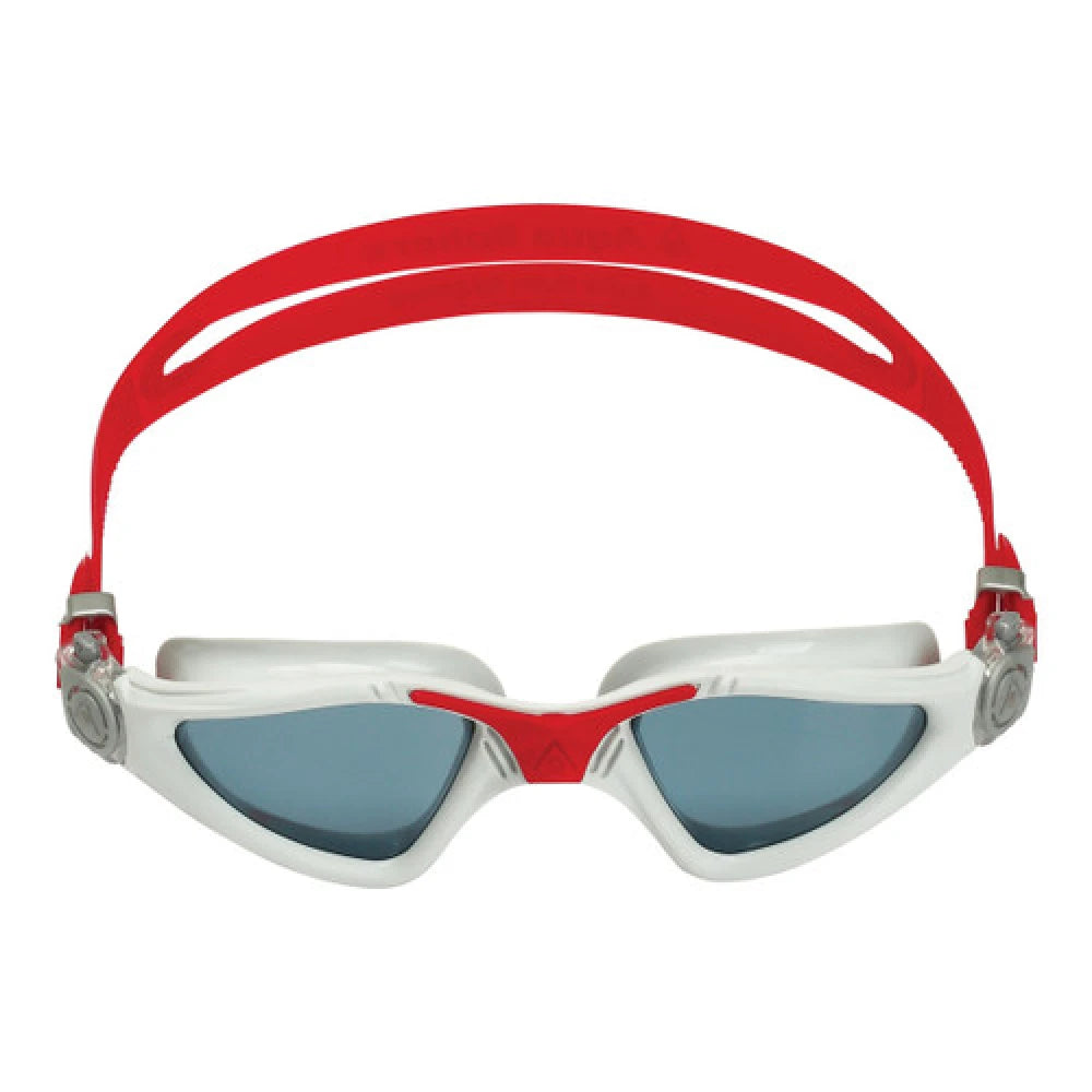 AquaSphere Kayenne White/Red - Dark Lens - Endurance Sport