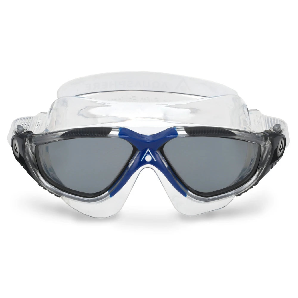 AquaSphere Vista Transparent/Blue - Dark Lens - Endurance Sport