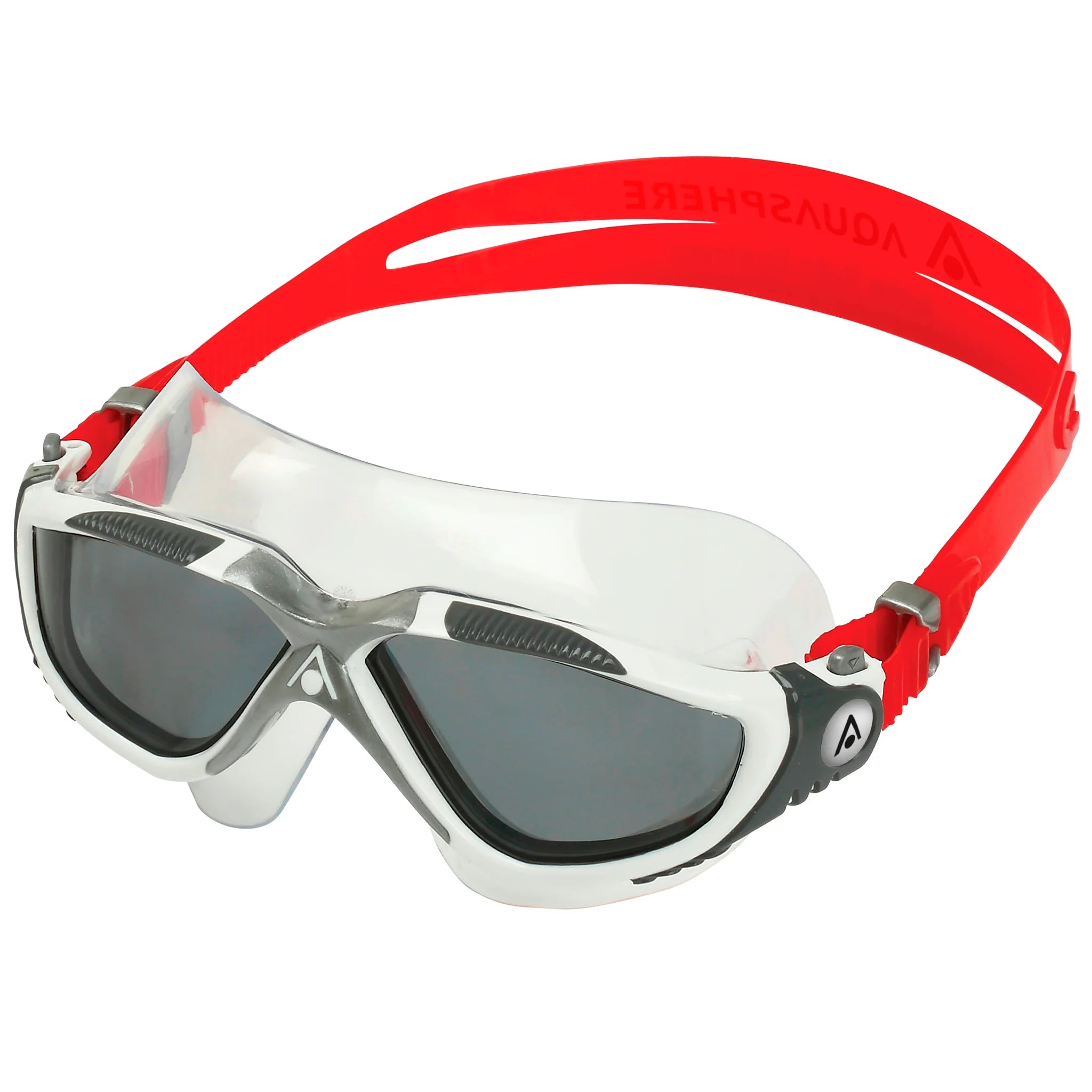 AquaSphere Vista White/Grey - Dark Lens - Endurance Sport