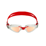 AquaSphere Kayenne Grey/Red - Iridescent Mirrored Lens - Endurance Sport