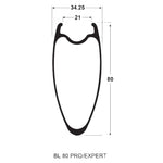 Reynolds Black Label 80 Expert TL DB - Endurance Sport