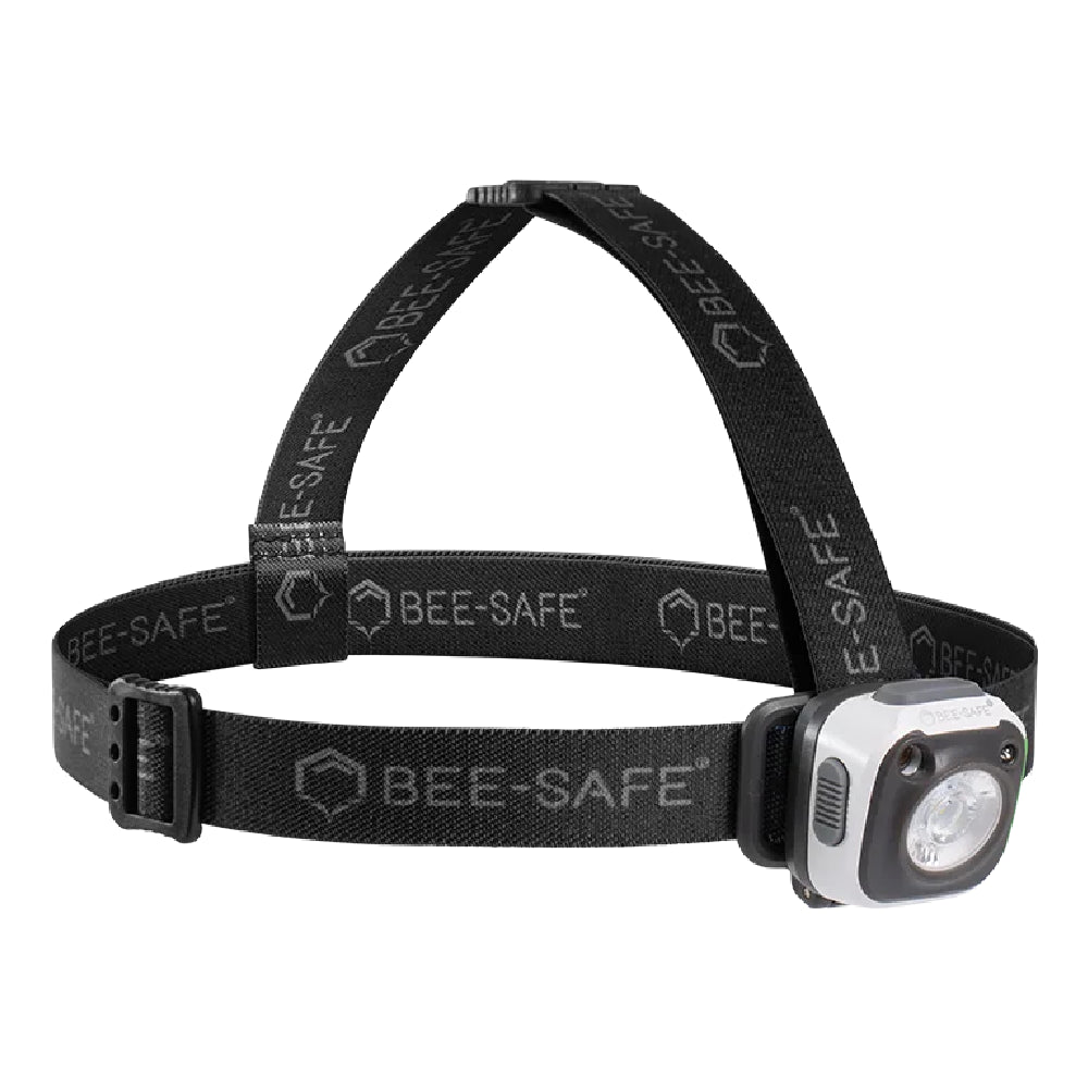 Bee Safe LED headlight USB Smart Cube - White - Endurance Sport