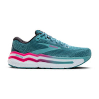 Brooks Ghost Max 2 Dame - Storm Blue/Knockout Pink/Aqua