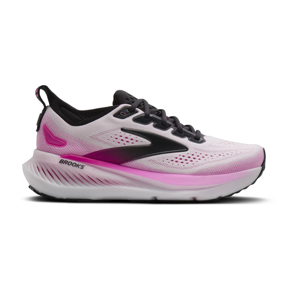 Brooks Glycerin 23 Dame - White/Phantom/Cyber Pink - Endurance Sport