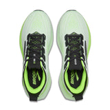 Brooks Glycerin 23 Herre - White/Phantom/Green Gecko - Endurance Sport