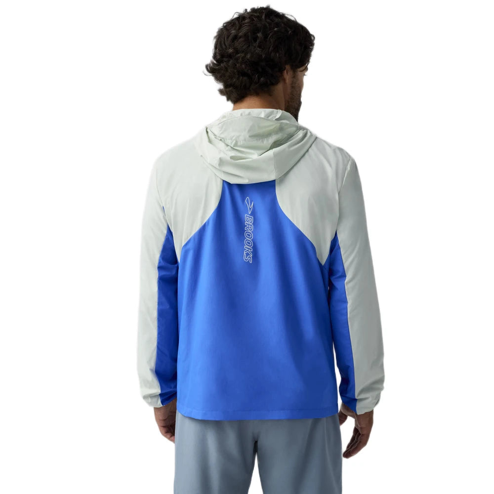 Brooks Canopy Packable Jacket - Neo Blue/Smoke - Endurance Sport