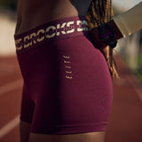 Brooks Womens PR Elite Short - Potent Purple/Luminary - Endurance Sport