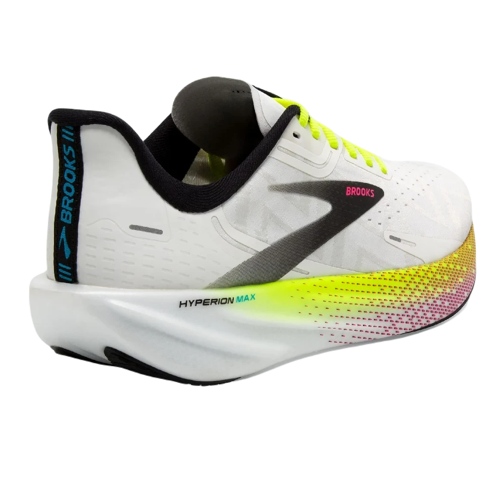 Brooks Hyperion Max Herre - White/Black/Nightlife set bagfra fra siden