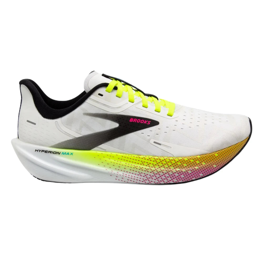 Brooks Hyperion Max Herre - White/Black/Nightlife set fra siden